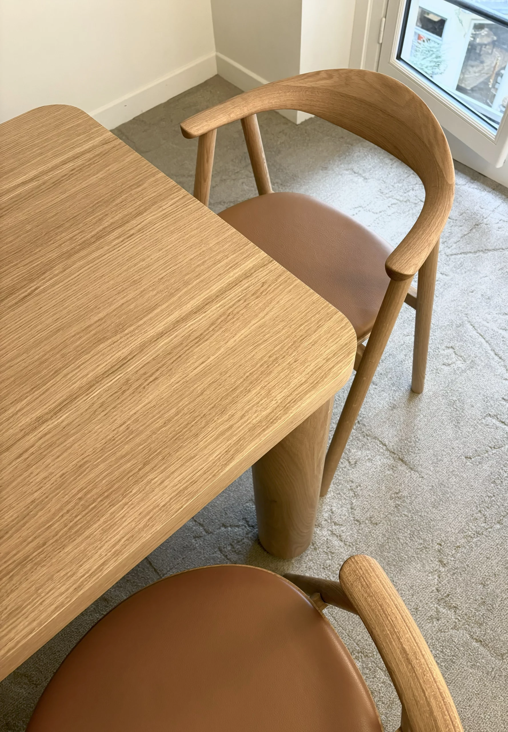 Table de réunion bois design